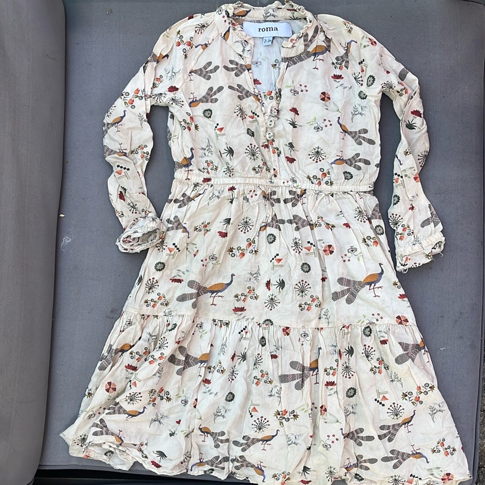 Roma Peakock Dress 2/3